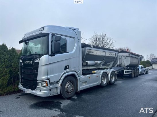 Scania R660 6x4 Asphalt Truck with Carnehl Asphalt Traile R660 6x4 Asphalt Truck with Carnehl Asphalt Traile 2022 2 Tipper...
