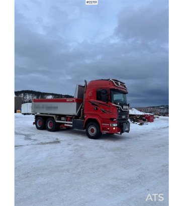 Scania R730 6x4 snow plow–equipped tipper truck with unde R730 6x4 snow plow–equipped tipper truck with unde 2016 2 Tipper...