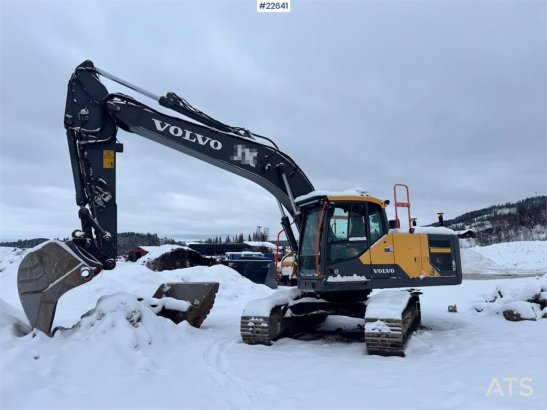 Volvo EC220EL Beltegraver – Rototilt – 2 skuffer – US er EC220EL Beltegraver – Rototilt – 2 skuffer – US er 2016 2 Crawler...