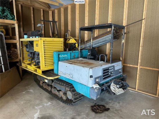 Atlas Copco Diamec 232 diamond drilling rig w/ Kubota RG30i du Diamec 232 diamond drilling rig w/ Kubota RG30i du 2002 2 i...