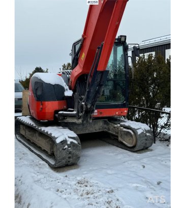 Kubota KX080-4a Crawler Excavator with Engcon tilt and gr KX080-4a Crawler Excavator with Engcon tilt and gr 2018 2 Crawle...