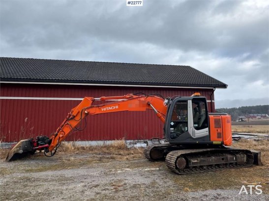 Hitachi ZX135US-3 Crawler Excavator with 2 buckets and rot 10227 2010 2 Crawler Excavators image 17