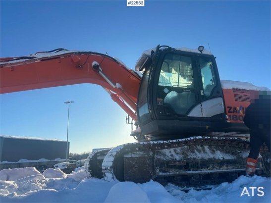 Hitachi ZX180LC-5B excavator w/ rototilt, digging bucket a ZX180LC-5B excavator w/ rototilt, digging bucket a 2013 2 Crawl...