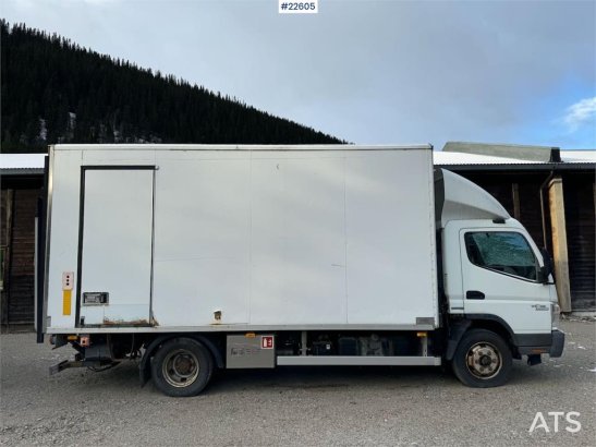 Mitsubishi Fuso 7C18 4x2 box truck with tail lift – repair ob Fuso 7C18 4x2 box truck with tail lift – repair ob 2010 2 im...