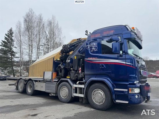 Scania R580 8x2 crane truck – 80 t/m Fassi crane with jib R580 8x2 crane truck – 80 t/m Fassi crane with jib 2016 2 Crane ...