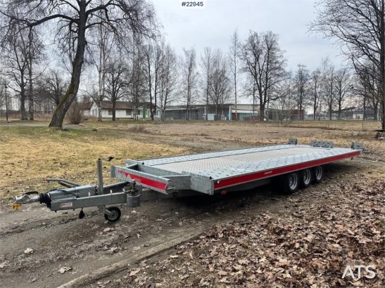 Temared Tellus trailer with tipper – 3 axles temared Tellus trailer with tipper – 3 axles 2020 2 Flatbed open trailers ima...
