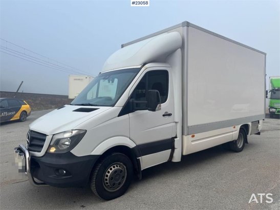 Mercedes-Benz Sprinter 5198 4x2 box truck with tail lift and sid Sprinter 5198 4x2 box truck with tail lift and sid 2016 2...