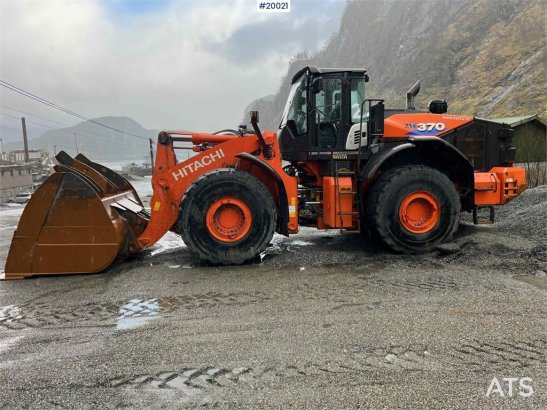 Hitachi zw370-6 Wheel loader w/ scale, printer and bucket 10071 2019 2 Wheel Loaders image 29