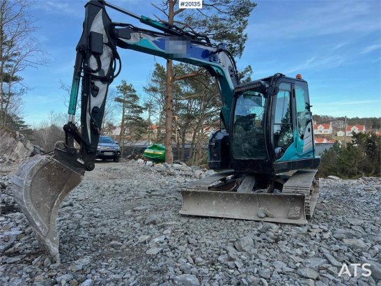 Hitachi zx85us-6 excavator w/ digging bucket, hydraulic sa zx85us-6 excavator w/ digging bucket, hydraulic sa 2019 2 Crawl...