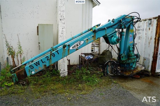 Heila HMR12-1S crane with winch (used on boat) Heila HMR12-1S crane with winch (used on boat) 2007 2 Other cranes image 2