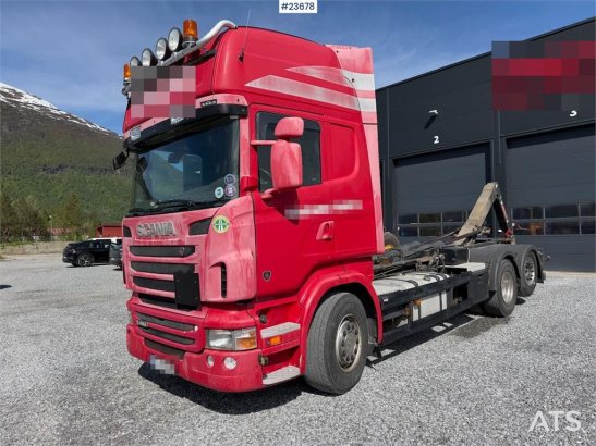 Scania R480 6x2 hook truck w/ crane hydraulics and replac R480 6x2 hook truck w/ crane hydraulics and replac 2011 2 image 17