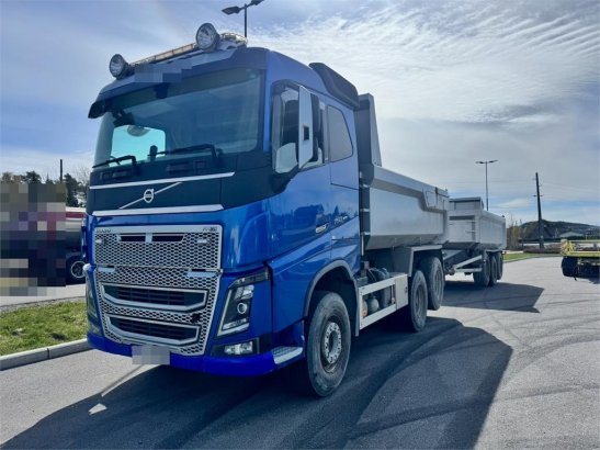 Volvo FH750 6x4 tipper truck with Maur tri-axle trailer 590 2018 2 Tipper trucks image 32