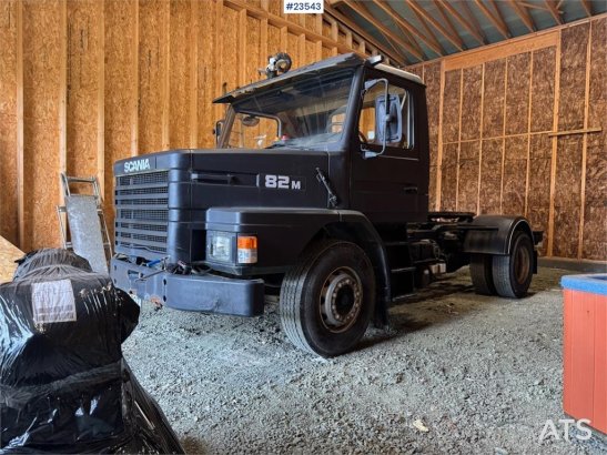 Scania 82M m/ 1971 DAMM SD325 maskinhenger 82M m/ 1971 DAMM SD325 maskinhenger 1981 2 Tractor Units image 47