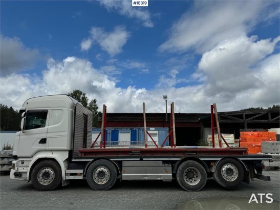 Scania R580 8x2 flatbed truck R580 8x2 flatbed truck 2017 2 image 77