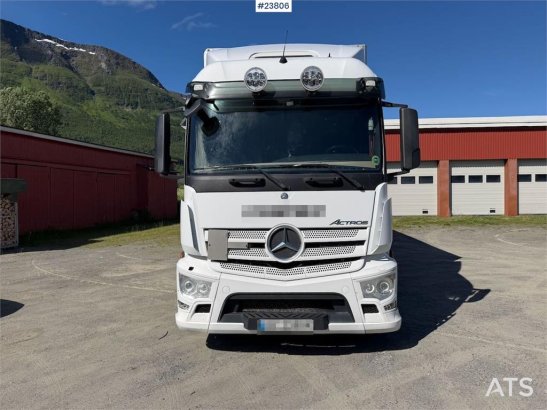 Mercedes-Benz Actros 1835L 4x2 box truck w/ ADR rigged, new clut Actros 1835L 4x2 box truck w/ ADR rigged, new clut 2014 2...