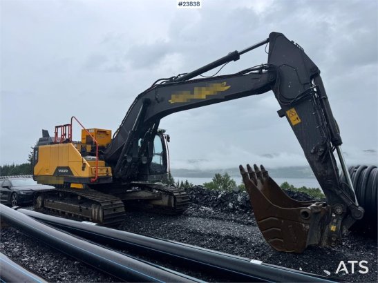 Volvo EC250EL Excavator with Drill Rig, GPS, Rototilt an EC250EL Excavator with Drill Rig, GPS, Rototilt an 2018 2 Crawler...