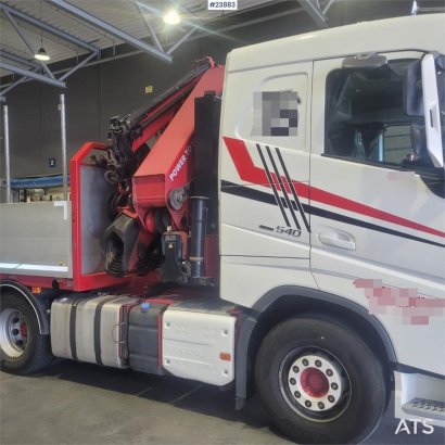 Volvo FM500 6x2 Crane Truck with 32 tm HMF Crane FM500 6x2 Crane Truck with 32 tm HMF Crane 2018 2 Crane trucks image 2