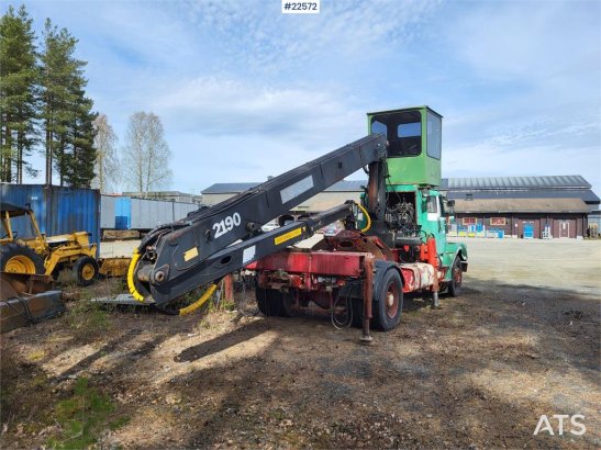 Volvo Skid Steer Loader w/ Jonsred Crane Skid Steer Loader w/ Jonsred Crane 1996 2 Crane trucks image 47