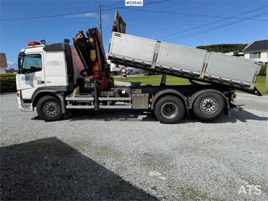 Volvo FM 6x2 crane truck with tipper and a 20t/m Palfing FM 6x2 crane truck with tipper and a 20t/m Palfing 2006 2 Crane t...