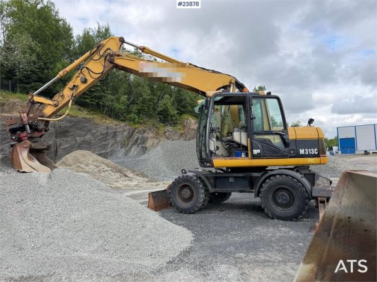 CAT M313C M313C 2005 2 Wheeled Excavators image 2