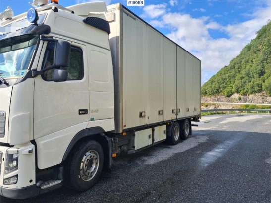 Volvo FH16 540 w/ 2004 Ekeri cabinet trailer 590 2012 2 image 2