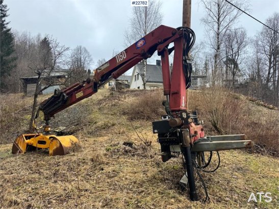 HMF 1150 crane with grab. HMF 1150 crane with grab. 1996 2 image 17