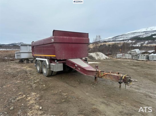 Elbo 2 axle dump trailer w/ remote control – just Elbo 2 axle dump trailer w/ remote control – just 2014 2 Dump trailers i...