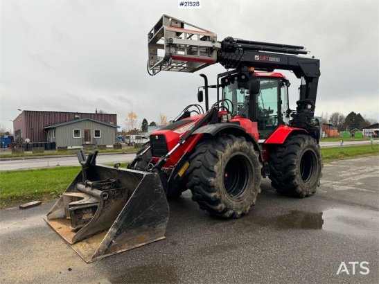 Huddig 1260C Backhoe w/ Palfinger crane, Lift, rototilt a Huddig 1260C Backhoe w/ Palfinger crane, Lift, rototilt a 2016 2...