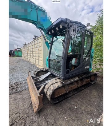 Kobelco SK75SR-7 Excavator with Tilt Bucket and 2 Buckets SK75SR-7 Excavator with Tilt Bucket and 2 Buckets 2020 2 Crawler...