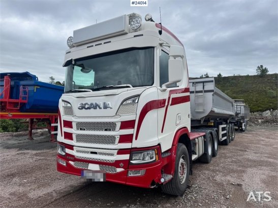 Scania R650 6x4 Tractor Unit with Maur Tipping Semi-Trail R650 6x4 Tractor Unit with Maur Tipping Semi-Trail 2018 2 Tracto...