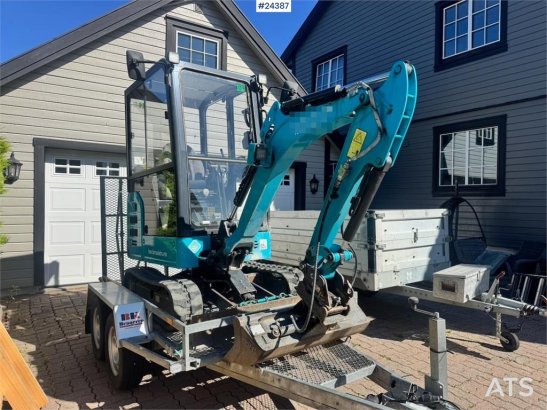 Airman AX19-7 Mini Excavator with 2 Buckets and 2021 BK M AX19-7 Mini Excavator with 2 Buckets and 2021 BK M 2020 2 image 17