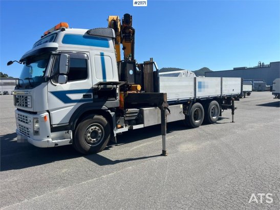 Volvo FM480 crane truck w/,370.11/8S Effer crane WATCH V FM480 crane truck w/,370.11/8S Effer crane WATCH V 2008 2 Crane t...