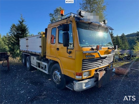 Volvo FL10 Tipper Truck – Rear-Mounted Palfinger Crane FL10 Tipper Truck – Rear-Mounted Palfinger Crane 1994 2 Crane truck...