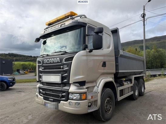 Scania R730 6x4 tipper truck w/ 2007 Istrail triple trail R730 6x4 tipper truck w/ 2007 Istrail triple trail 2016 2 Tipper...