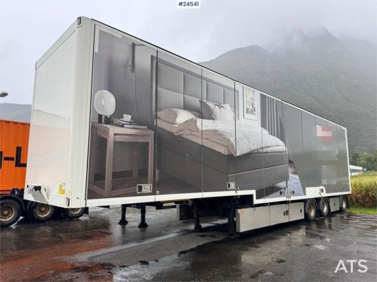 Ekeri Jumbo Semi-Trailer with Full Side Opening Ekeri Jumbo Semi-Trailer with Full Side Opening 2019 2 Box semi-trailers i...