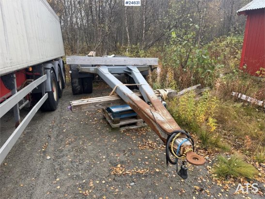 Briab SLB2TT-20-50 2-axle bogie tipping trailer with bod Briab SLB2TT-20-50 2-axle bogie tipping trailer with bod 1984 2 D...
