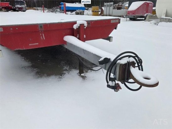 Krukenmeier single-axle flatbed trailer with side Krukenmeier single-axle flatbed trailer with side 2008 2 Flatbed open tr...