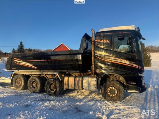 Volvo FH540 Tridem Tipper Truck – Prepared for Snow Plou 3294 2017 2 Tipper trucks image 18