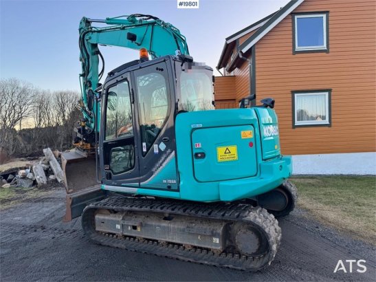 Kobelco SK75SR-3E crawler excavator with rototilt and 4 bu SK75SR-3E crawler excavator with rototilt and 4 bu 2018 2 Crawl...