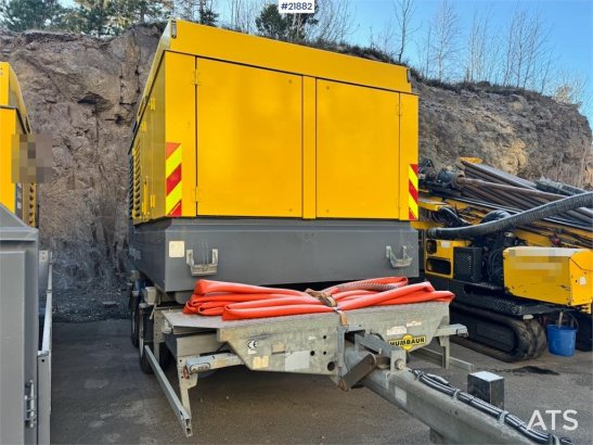 Atlas Copco Y35 Air Compressor on Humbaur chassis. Y35 Air Compressor on Humbaur chassis. 2018 2 Compressors image 3