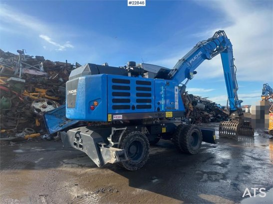 Fuchs MHL 320 S5 Material handler with grab. WATCH VIDEO Fuchs MHL 320 S5 Material handler with grab. WATCH VIDEO 2025 2 W...