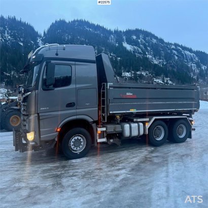 Mercedes-Benz Arocs 6x4 brøyterigget kombibil, laxolås, sidetipp Arocs 6x4 brøyterigget kombibil, laxolås, sidetipp 2015 2...