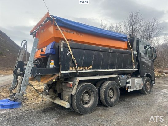 Volvo FH540 plow rigged 6x4 tipper truck w/ planer blade 3294 2016 2 Tipper trucks image 18