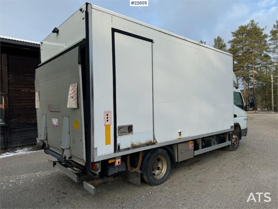Mitsubishi Fuso 7C18 4x2 box truck with tail lift – repair ob Fuso 7C18 4x2 box truck with tail lift – repair ob 2010 2 im...