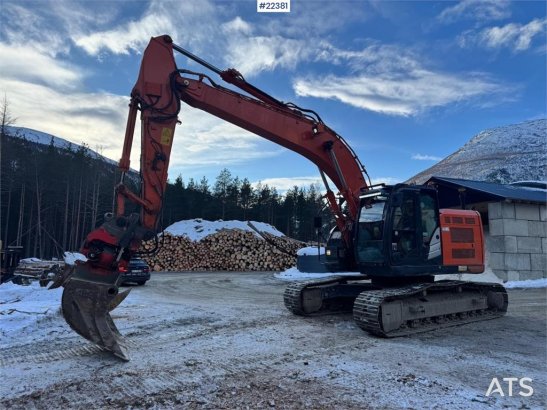 Hitachi ZX225USRLC-6 crawler excavator – GPS – Rototilt – ZX225USRLC-6 crawler excavator – GPS – Rototilt – 2017 2 Crawler...