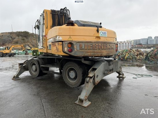 Liebherr A316 Litronic with sorting claw 6665 2009 2 Wheeled Excavators image 16