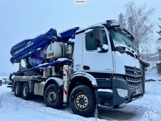 Mercedes-Benz Arocs 3251 Concrete Pump Truck – CIFA Magnum MK 28 Arocs 3251 Concrete Pump Truck – CIFA Magnum MK 28 2016 2...