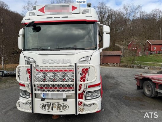 Scania R500 8x4 combination vehicle with a 71 t/m Fassi c R500 8x4 combination vehicle with a 71 t/m Fassi c 2020 2 Crane ...