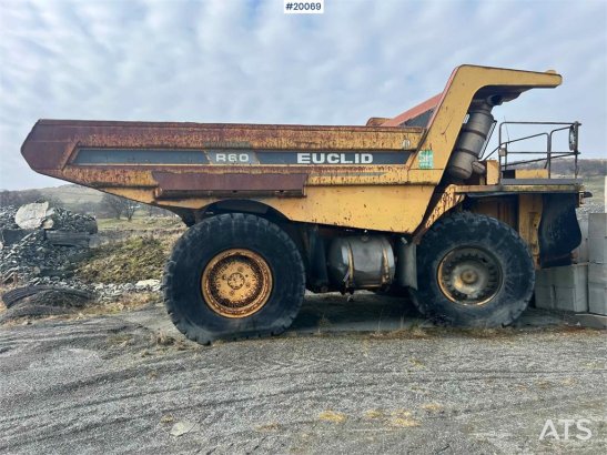 Euclid R60 Dump Truck Rep. object Euclid R60 Dump Truck Rep. object 1998 2 Dump Truck image 33