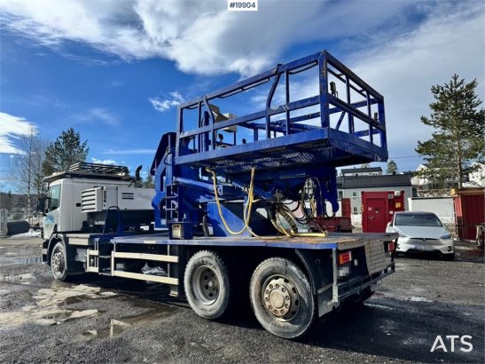 Scania P114 Lift truck w/ Compressor and 8 meter Lift. P114 Lift truck w/ Compressor and 8 meter Lift. 1997 2 image 33